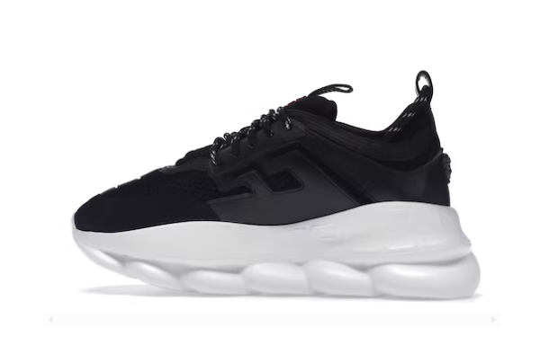 VERSAC SNEAKERS CHAIN REACTION BLACK/WHITE