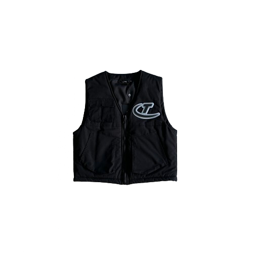 GILET VEST-BLACK