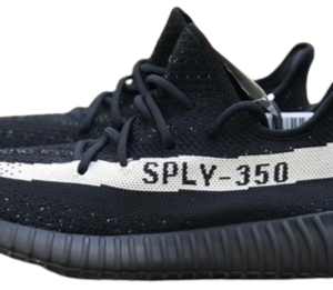 YEEZY 350 BLACK/WHITE