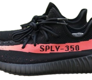 YEEZY 350 BLACK/RED