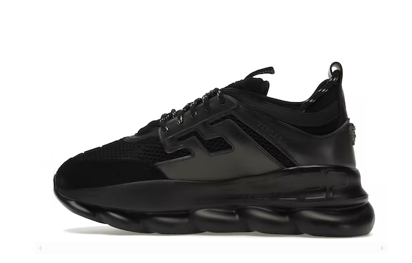 VERSAC SNEAKERS CHAIN REACTION BLACK