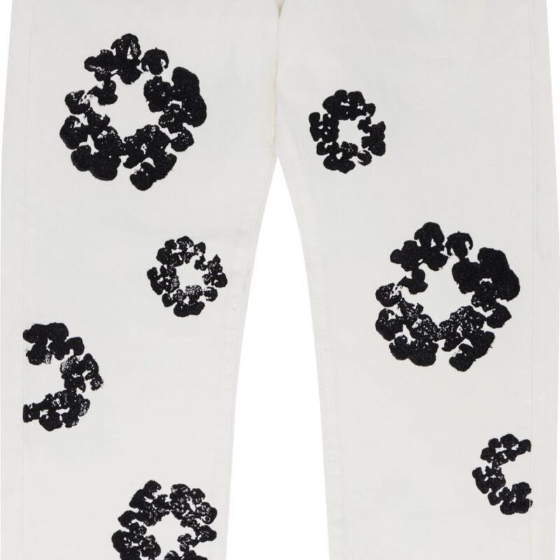 JEANS DENIM T. WHITE