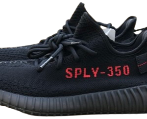 YEEZY 350 BLACK/RED