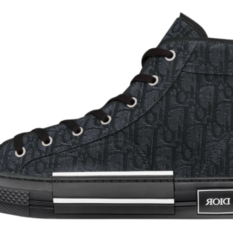 B23 BLACK OBLIQUE JACQUARD