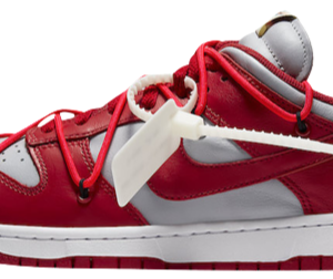 SB DUNK LOW X OFF - UNIVERSITY RED