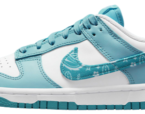 SB DUNK LOW - ESSENTIAL PAISLEY PACK WORN BLUE