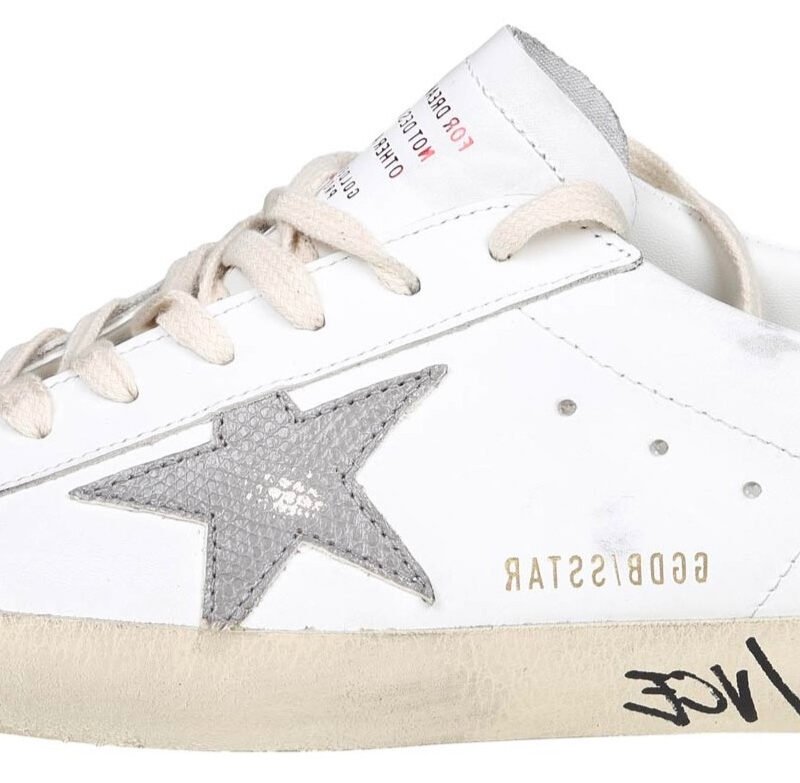 GLDN GOOS SUPER-STAR SHINY GREY