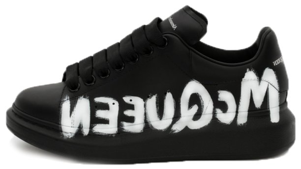 ALEXANDER MCQ. GRAFFITI BLACK