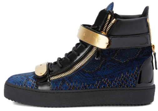 GIUSEPP ZANOTTI SHOES BLUE