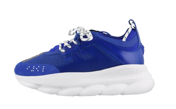 VERSACE SNEAKERS CHAIN REACTION BLUE