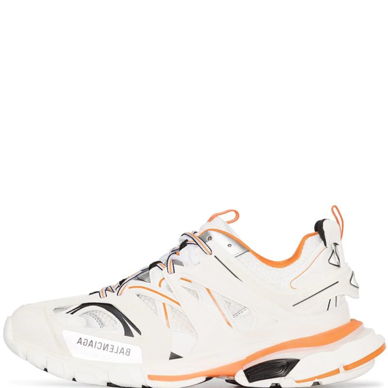 SHOES TRACK WHITE/ORANGE