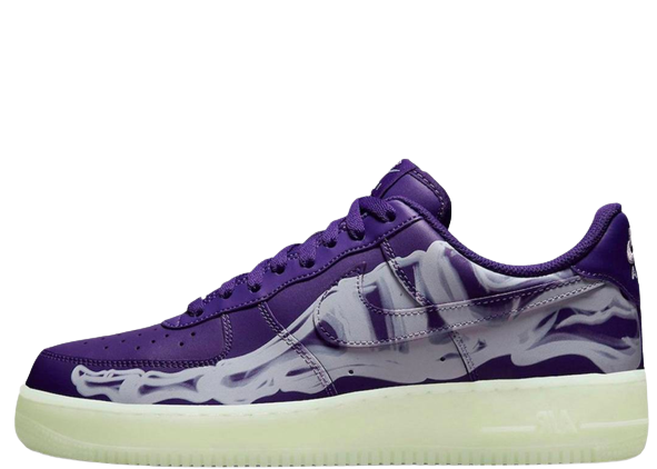 AF1 PURPLE SKELETON