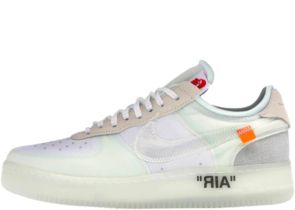 AF1 X OFF WHITE TRANSPARENT