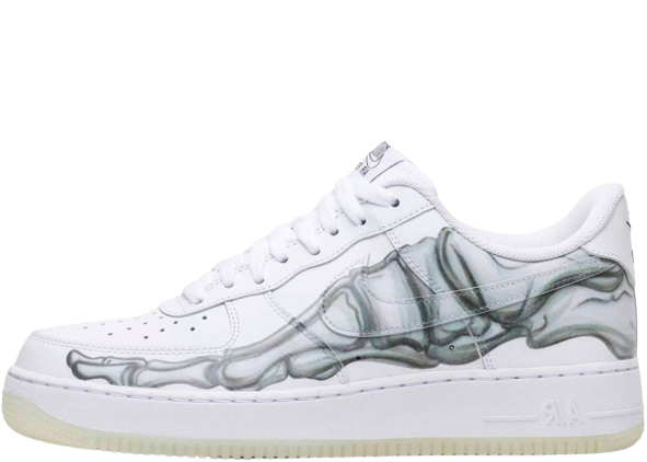 AF1 WHITE SKELETON