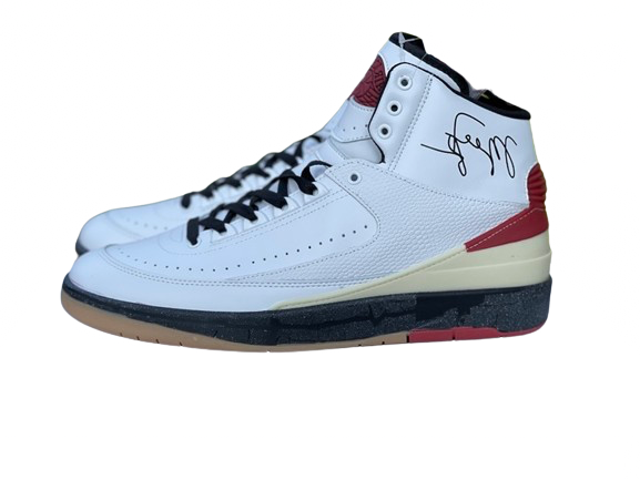 J2 HIGH WHITE/RED