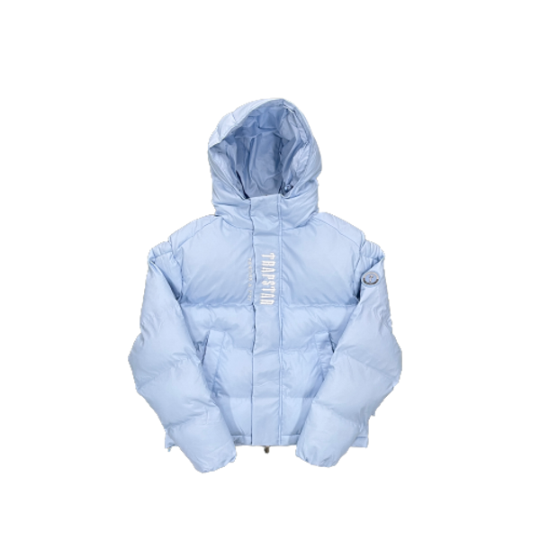 HOODED PUFFER 2.0 JACKET -ICE BLUE