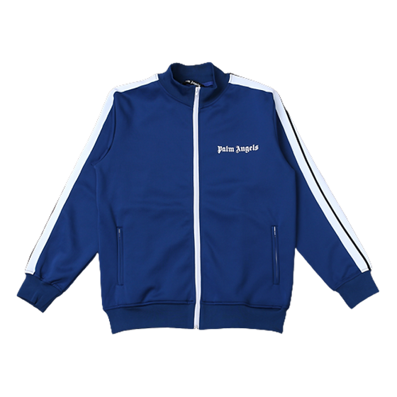 HOODIE ZIP - PALM A. BLUE