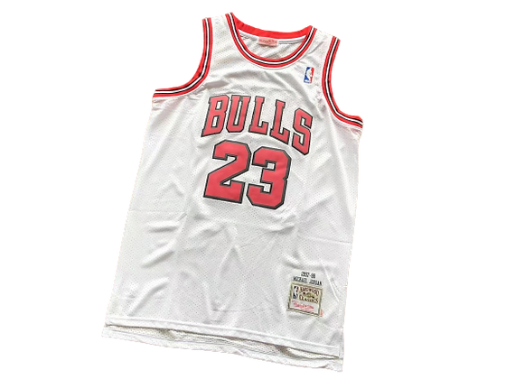 NBA BULLS 23 WHITE