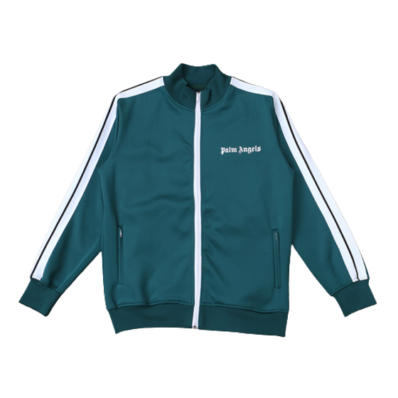 HOODIE ZIP - PALM A. GREEN