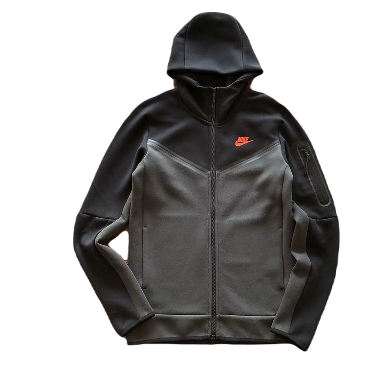 TECH FLEECE - BLACK/DARK GREY (completa)