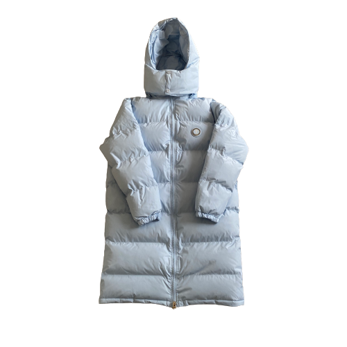 Oversized Irongate Puffer Jacket - ICE BLUE