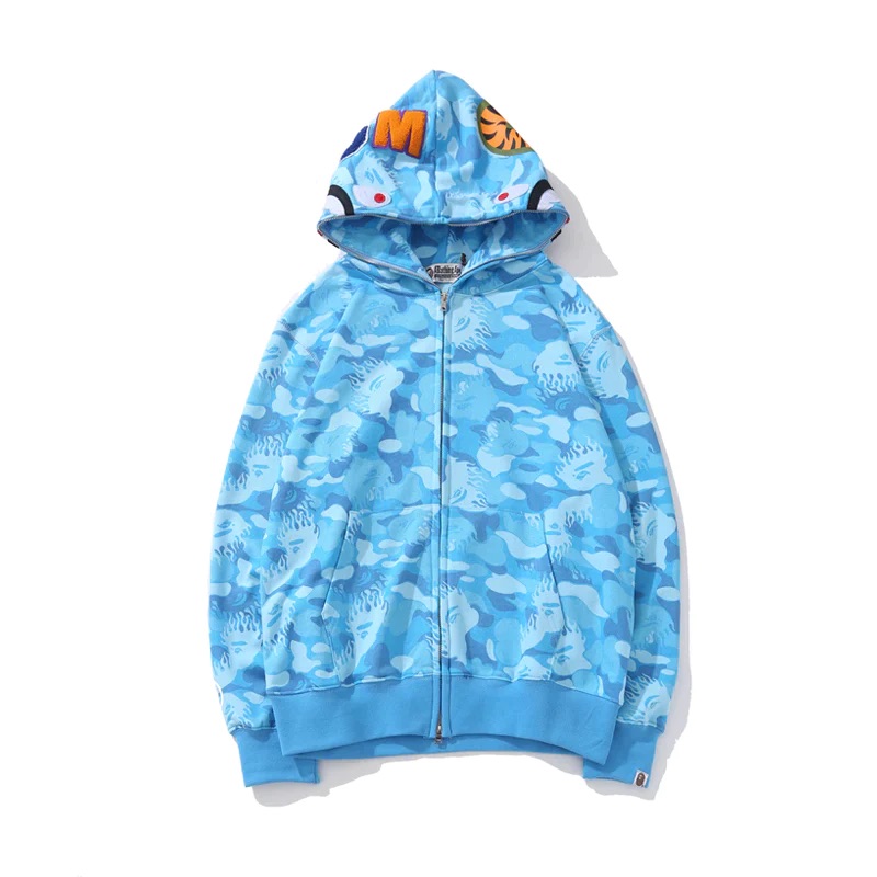 HOODIE ZIP - BAPE SKY
