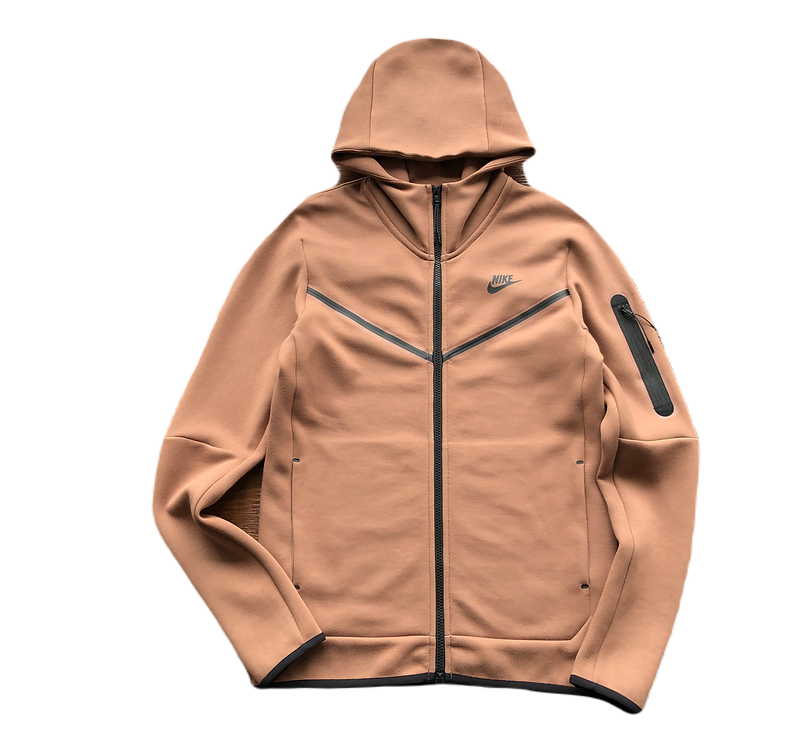 TECH FLEECE - BROWN CARAMEL (completa)
