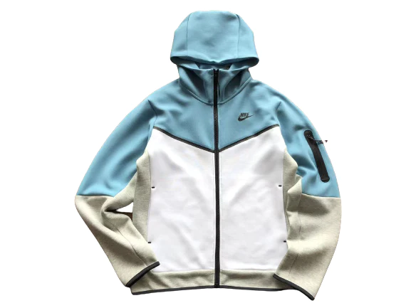 TECH FLEECE - LIGHT BLUE/GREY (completa)