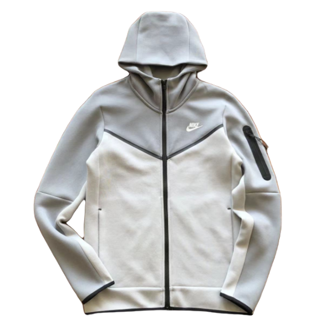 TECH FLEECE - GREY/WHITE (completa)