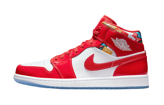 J1 - BARCELONA SWEATER RED PATENT