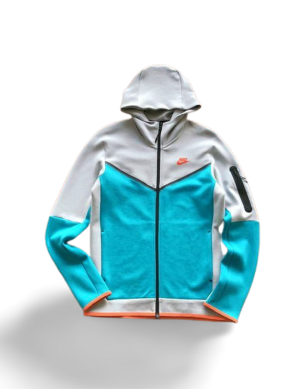 TECH FLEECE - LIGHT BLUE/GREY (completa)